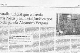 La Batalla judicial que enfrenta a Lexis Nexis y Editorial Jurídica...