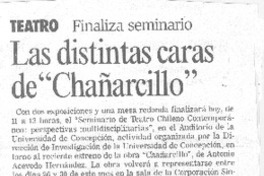 Las Distintas caras de "Chañarcillo" Las Distintas caras de "Chañarcillo"