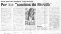 Por los "caminos de Neruda"