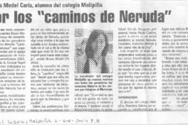 Por los "caminos de Neruda"