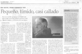 Pequeño, tímido, casi callado Pequeño, tímido, casi callado