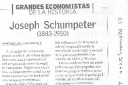 Joseph Schumpeter