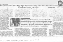 Modernízate, mujer Modernízate, mujer