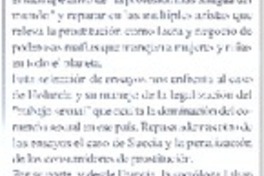 La prostitución