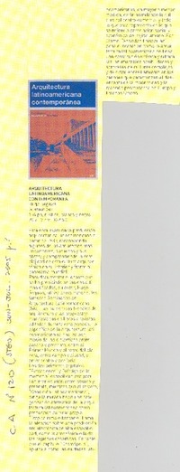 Arquitectura latinoamericana contemporánea
