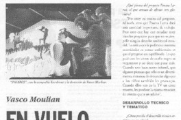 Vasco Moulian en vuelo rasante Vasco Moulian en vuelo rasante