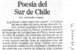 Poesía del sur de Chile Poesía del sur de Chile