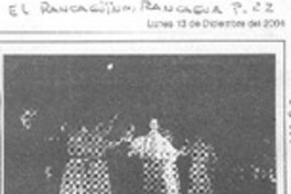 La poesía de Oscar Castro sanzó con el ballet Antumapu La poesía de Oscar Castro sanzó con el ballet Antumapu
