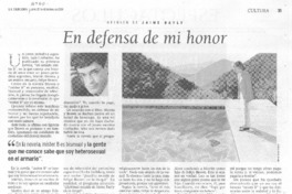 En defensa de mi honor En defensa de mi honor