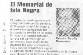 El memorial de Isla Negra El memorial de Isla Negra