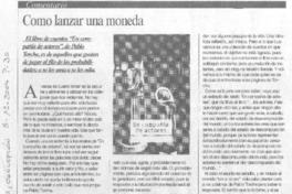 Como lanzar una moneda