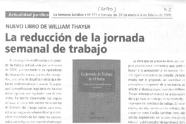 La Reducción de la jornada semanal de trabajo. La Reducción de la jornada semanal de trabajo.