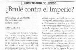 ¿Brulé contra el Imperio? ¿Brulé contra el Imperio?