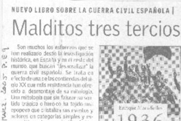 Malditos tres tercios Malditos tres tercios