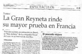 La Gran Reyneta rinde su mayor prueba en Francia