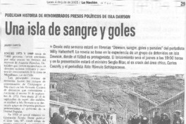 Una isla de sanre y goles Una isla de sanre y goles