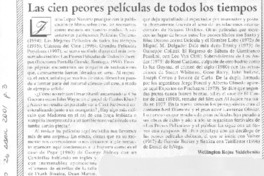 Las cien peores películas de todos los tiempos Las cien peores películas de todos los tiempos