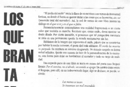 Los quebrantahuesos