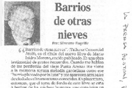 Barrios de otras nieves