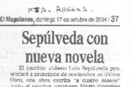 Sepúlveda con nueva novela