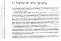 La soledad de Pepe Carvalho