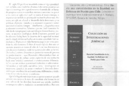 Colección de Investigaciones Jurídicas. Colección de Investigaciones Jurídicas.