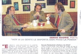 "Hoy a la gente le importa bien poco la poesía" [entrevista]