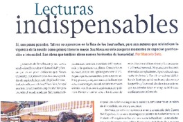 Lecturas indispensables