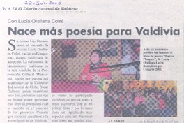 Nace más poesía para Valdivia.