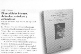 El escribidor intruso El escribidor intruso