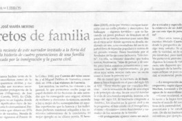 Secretos de Familia (entrevista) Secretos de Familia (entrevista)