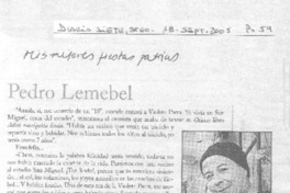 Mis mejores fiestas patrias. (entrevistas) Mis mejores fiestas patrias. (entrevistas)