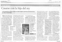 Casarse con la hija del rey