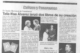 Talía Ifisa Alvarez lanzó dos libros de su creación.