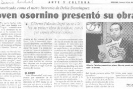 Joven osornino presento su obra. Joven osornino presento su obra.