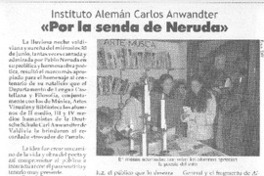 Por la senda de Neruda