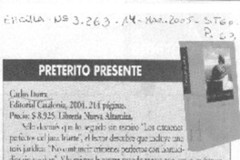 Préterito presente. Préterito presente.