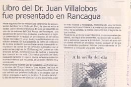 Libro del Dr. Juan Villalobos fue presentado en Rancagua
