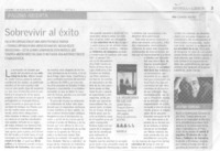 Sobrevivir al éxito Sobrevivir al éxito