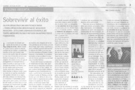 Sobrevivir al éxito Sobrevivir al éxito
