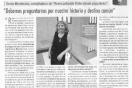 "Debemos preguntarnos por nuestra historia y destino común" "Debemos preguntarnos por nuestra historia y destino común"