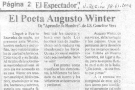 El Poeta Augusto Winter.