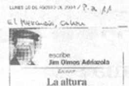 La Altura de Neruda. La Altura de Neruda.