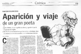 aparición y viaje