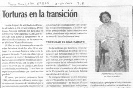 Toruras en la transición Toruras en la transición