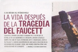La Vida después de la tragedia del Faucett. La Vida después de la tragedia del Faucett.