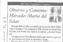 Observo y comento: Lenka Franulic Observo y comento: Lenka Franulic