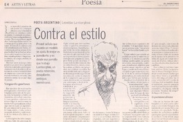 Contra el estilo Contra el estilo