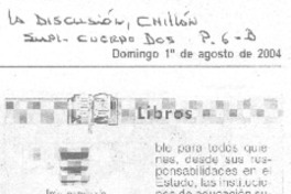 Informe sobre la Educación Superior en Chile: 1980-2003