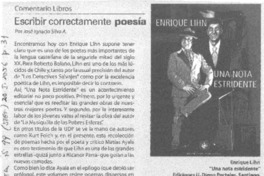 Escrbir correctamente poesía Escrbir correctamente poesía